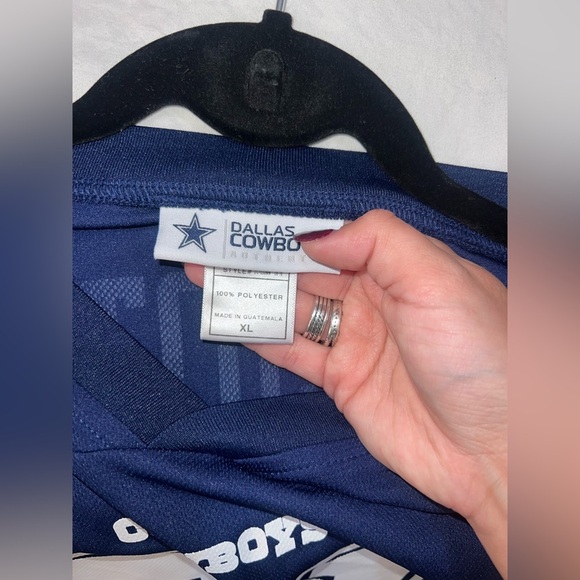 Ezekiel Elliot Blue Dallas Cowboys Jersey Men’s XL - Picture 3 of 4
